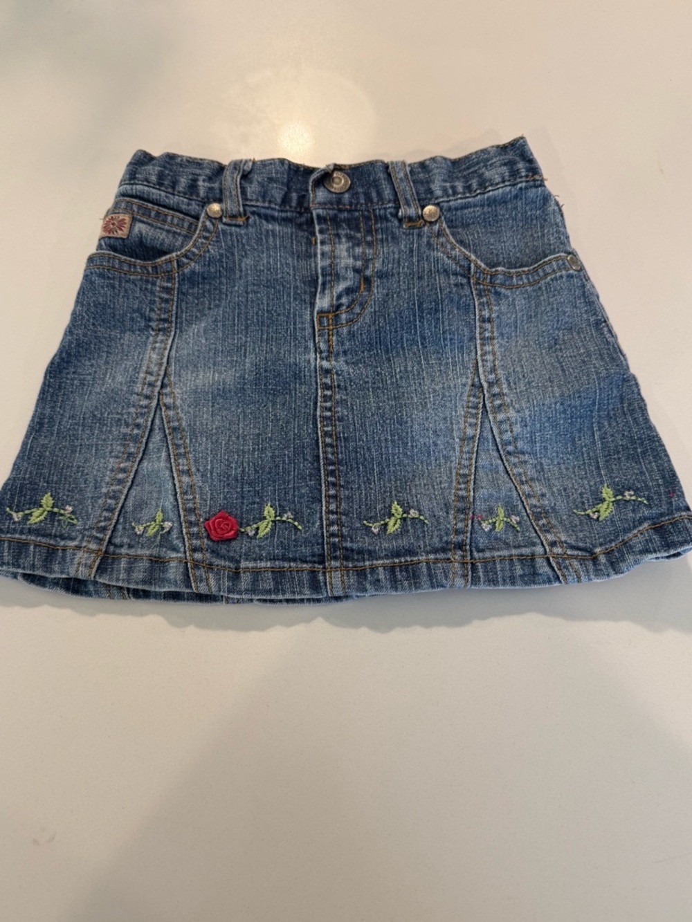 Paris Blues Little Girl Y2k Denim Skirt Size‎ 3t